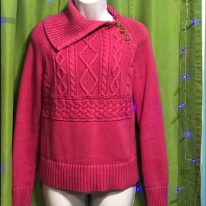 Chaps Ralph Lauren pink sweater